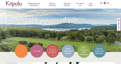 Desktop Screenshot of kripalu.org